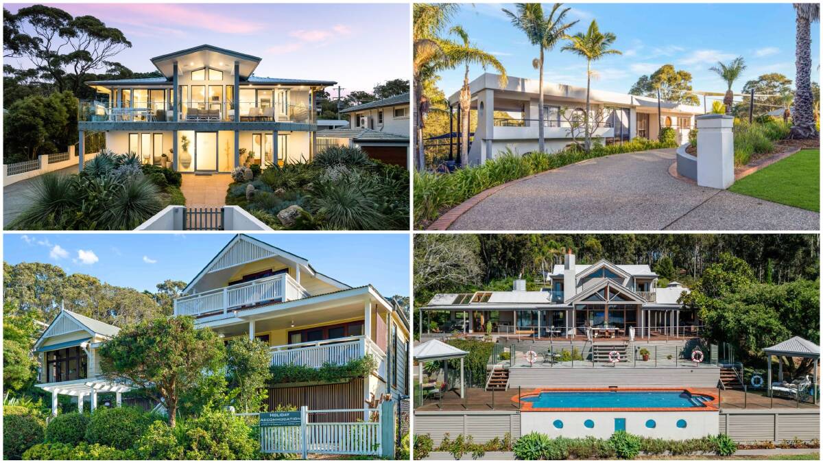 Some of the most impressive South Coast homes to hit the market in 2022. Pictures supplied