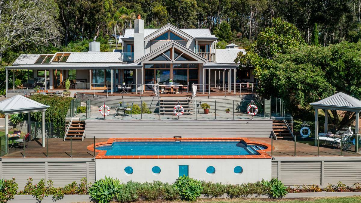 The sellers of an off-grid Batemans Bay home are hoping to fetch around $5 million. Picture by Sydney Sotheby's International Realty