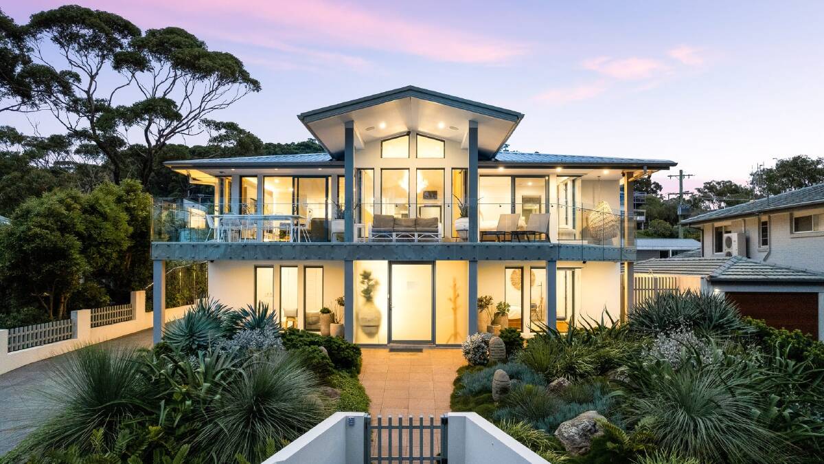 Formerly owned by an INXS band member, this Hyams Beach home was built to grand proportions. Picture by CMP Real Estate