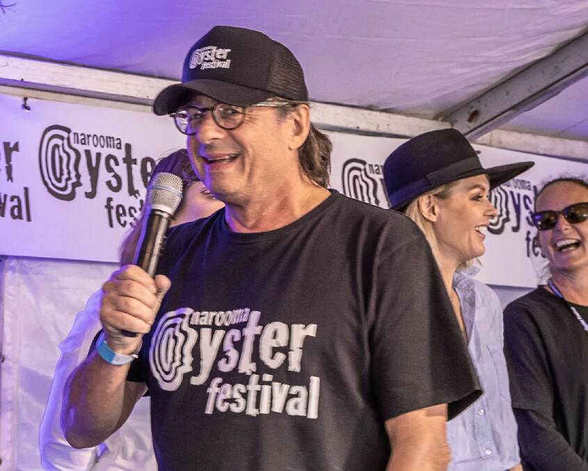 Australia's leading seafood authority, John Susman, will be MC of the Narooma Oyster Festival's shucking competition on Saturday, May 6. Picture supplied.
