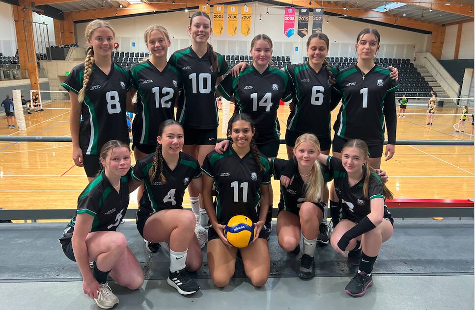 Narooma High School's volleyball team is playing at the Australian Volleyball Schools Cup in the Gold Coast December 3-9. Picture supplied