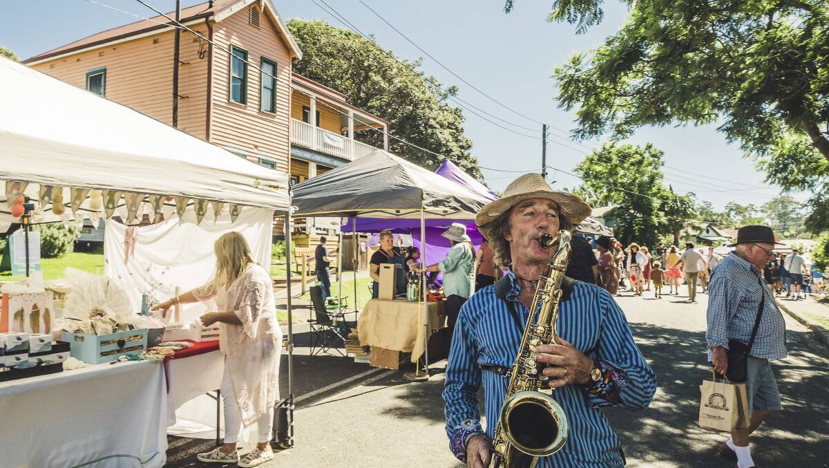 There will be street performers, buskers and live music at A Very Tilba Christmas on December 1-3. Picture supplied