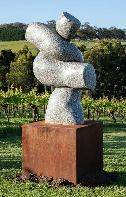 Modern Lovers by Bermagui's Edward Willson is one of 23 pieces selected for the prestigious Montalto Sculpture Prize. Picture supplied