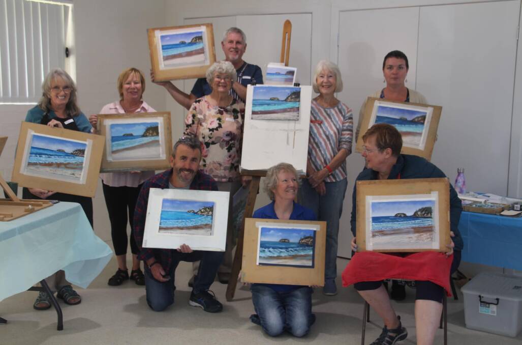 The South Coast Pastel Society will host a creative workshop with artist and tutor Catherine Hamilton on May 13 and 14. Picture via South Coast Pastel Society