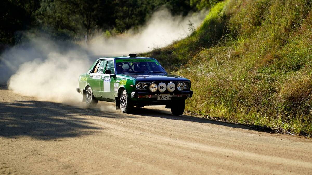 Gary Stewart Racing during a previous Bega Valley Rally. Picture by Razorback Sports Photography