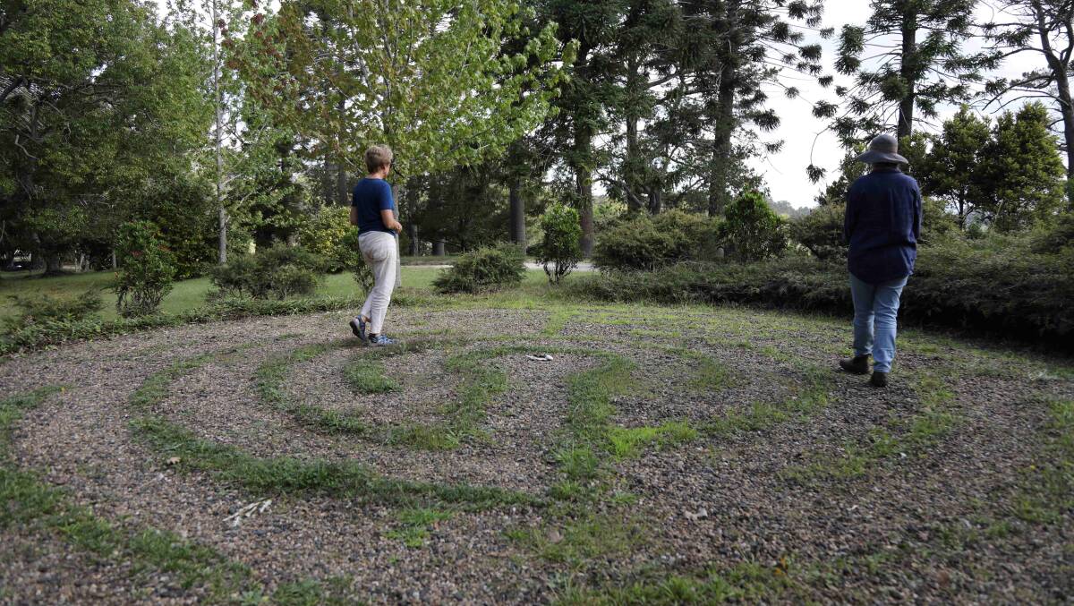 A lovely little labyrinth in need of some care and restoration. Photo Vic Silk.