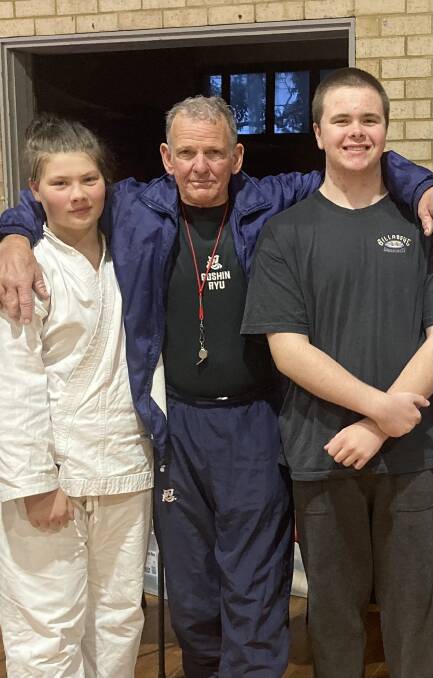 Joselyn Humphries, Shihan Darrell Bossley and Jarryd Clarke. Picture supplied