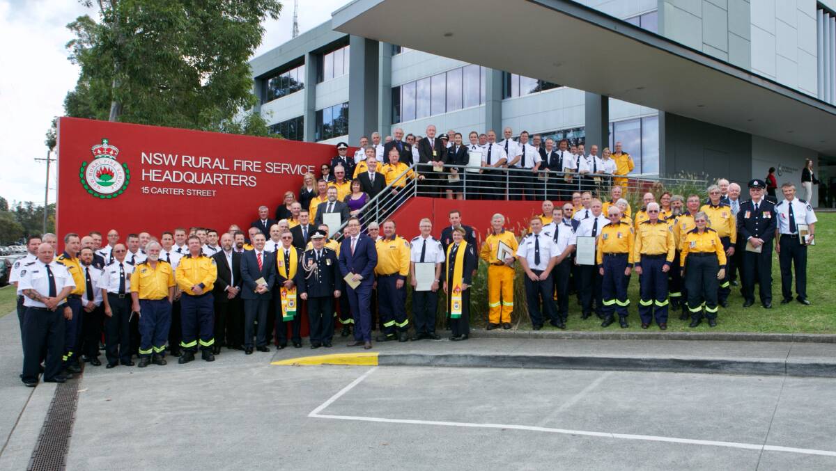 NSW Rural Fire Service St Florian's Day service and bravery awards 2018