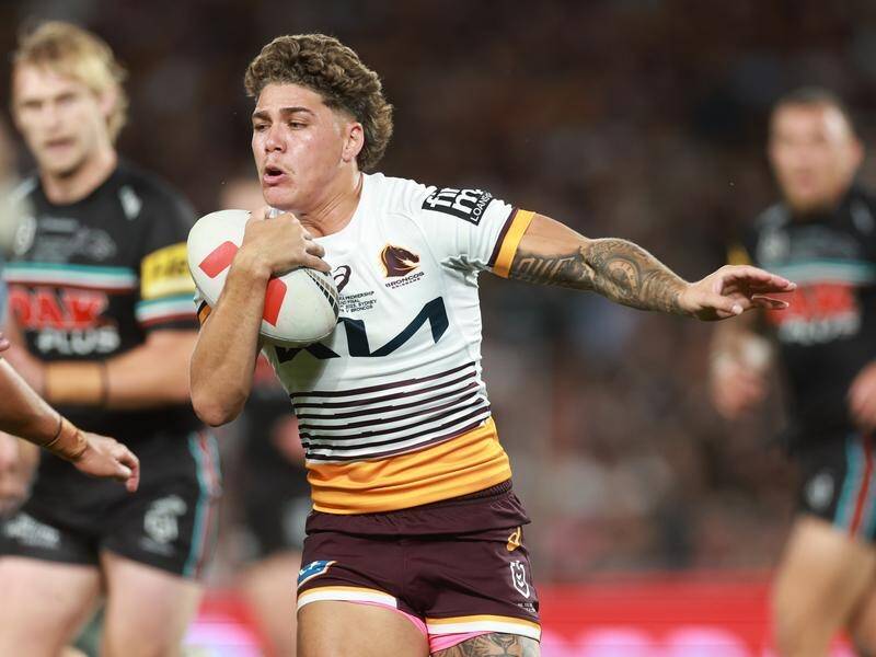 Broncos fullback Reece Walsh has taken lessons from last year's grand final loss to Penrith. (Mark Evans/AAP PHOTOS)