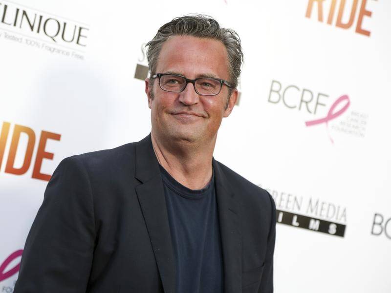 The Matthew Perry Foundation said it received reports the late star's X page has been hacked. (AP PHOTO)
